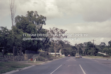 Photograph, Beard Street and Main Road Eltham, 20 Jan 1986, 20/01/1986