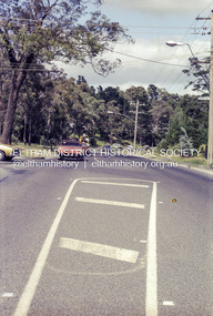 Photograph, Beard Street and Main Road Eltham, 20 Jan 1986, 20/01/1986