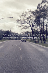 Photograph, Beard Street and Main Road Eltham, 20 Jan 1986, 20/01/1986