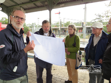 Photograph, Liz Pidgeon, Heritage Excursion; The 1901 Eltham Railway Walk, 3 May 2014, 3 May 2014