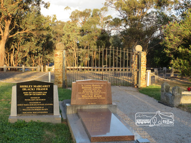 Photograph, Liz Pidgeon, Tour of St Katherine's Angican Church and cemetery, St Helena, 27 October 2014