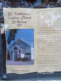 Photograph, Liz Pidgeon, Tour of St Katherine's Anglican Church and cemetery, St Helena, 27 October 2014, 27 October 2014