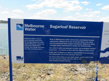 Photograph, Sugarloaf Reservoir, Christmas Hills, 16 January 2015, 16 January 2015