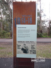 Photograph, Liz Pidgeon, Hurstbridge War Memorial, 20 July 2015, 20 July 2015