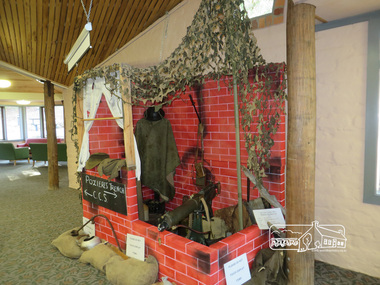 Photograph, Liz Pidgeon, Anzac Display at Eltham Library, 19 April 2016, 19 April 2016