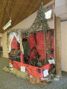 Photograph, Liz Pidgeon, Anzac Display at Eltham Library, 19 April 2016, 19 April 2016