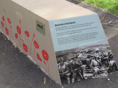 Photograph, Shire of Nillumbik World War One Memorials tour, 10 August 2016, 10 August 2016