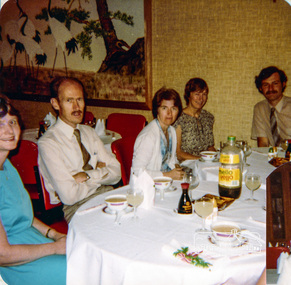 Photograph, Staff luncheon at a Chinese Restaurant, December, Eltham Christian School, 1983