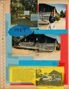 Photo album page, Photo album: Eltham Christian School, Nyora Road, Eltham, 1989