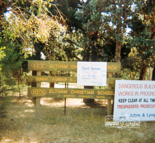 Photograph, Eltham Christian School, Nyora Road, Eltham, 1989