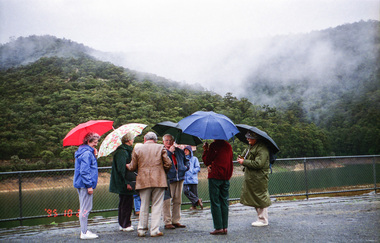 Photograph, Upper Yarra Dam, Spring Tour, 22 Oct 1995, 22/10/1995