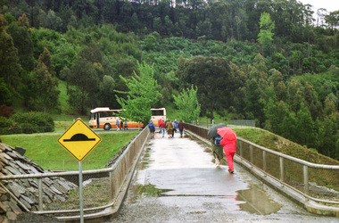 Photograph, Upper Yarra Dam, Spring Tour, 22 Oct 1995, 22/10/1995