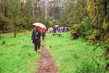 Photograph, Upper Yarra Dam, Spring Tour, 22 Oct 1995, 22/10/1995