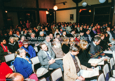 Photograph, Meeting to discuss the new Nillumbik Shire, November 1994