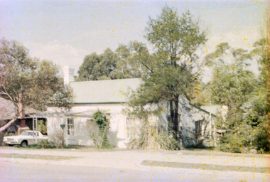 Photograph, Stebbing's Cottage (c.1860s), 88 Pitt St, Eltham, built by George Stebbing