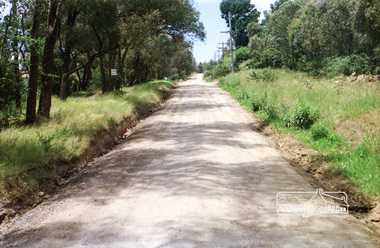 Photograph, Mannish Road, Wattle Glen, c.1989, 1989c