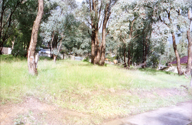 Photograph, Milk Bar at 808 and vacant land at 816 Heidelberg-Kinglake Road, Hurstbridge, c.1980, 1980c