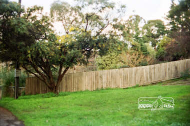 Photograph, Looking towards No. 2 Robert Street from Petrie Park, Montmorency
