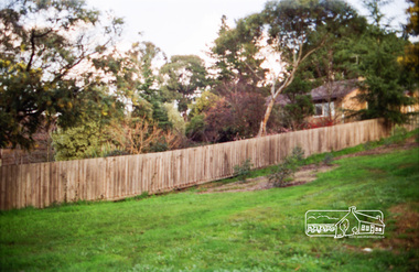 Photograph, Looking towards No. 2 Robert Street from Petrie Park, Montmorency