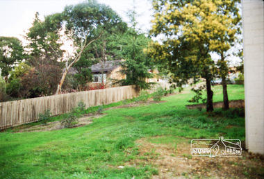 Photograph, Looking towards No. 2 Robert Street from Petrie Park, Montmorency