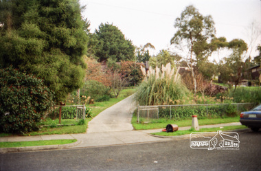 Photograph, Looking towards No. 2 Robert Street from Petrie Park, Montmorency