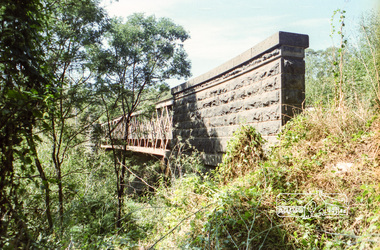 Negative - Photograph, Old Lower Plenty Bridge, c.Mar. 1983