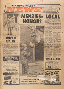 Newspaper, Diamond Valley News, 23 May 1978, 23 May 1978