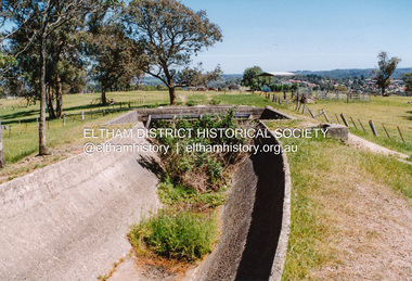 Photograph, Maroondah Aqueduct north of Allendale Road, Eltham North