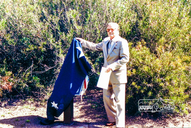 Photograph, Fitting of Time Capsule, Eltham, 1987, 1987