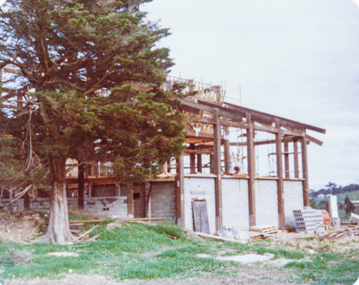 Photograph, Peter Bassett-Smith, Construction of Eltham Community Centre, June 1977, 1977