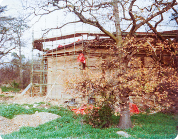 Photograph, Peter Bassett-Smith, Construction of Eltham Community Centre, June 1977, 1977