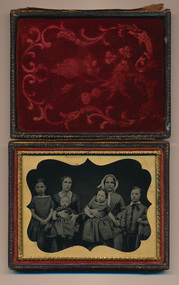 Photograph, Members of the Hill family, early Eltham settlers, c.1860, 1860c