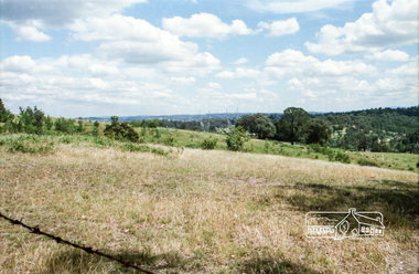 Photograph, Reynolds Road, Research and the power transmission line easement running between Diosma Road and Main Road, Eltham
