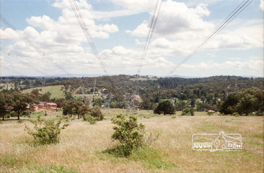 Photograph, Reynolds Road, Research and the power transmission line easement running between Diosma Road and Main Road, Eltham