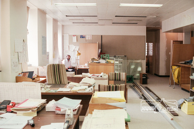 Photograph, Shire of Eltham office renovations, April 1987