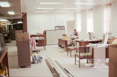 Photograph, Shire of Eltham office renovations, April 1987, April 1987