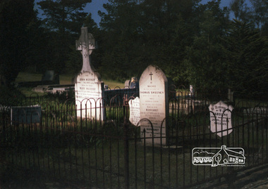 Photograph, Thomas Sweeney and family grave, Eltham Cemetery