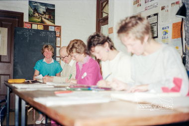 Photograph, Second half semester, Classroom activities, Eltham Living and Learning Centre, 1987