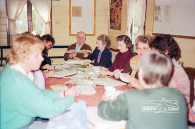 Photograph, Second half semester, Classroom activities, Eltham Living and Learning Centre, 1987