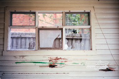 Photograph, The former Police residence at 728 Main Road under renovation work for future Shire of Eltham use, c.Nov. 1991