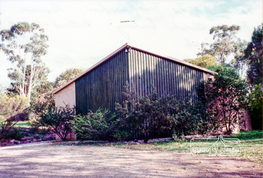 Photograph, The Church of the Transfiguration, Research, c.1990s showing the front of the church building. The entrance was at back of church