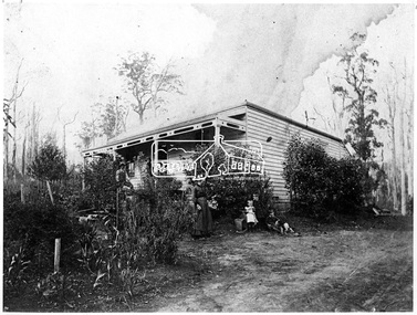 Photograph, First Post Office at "The Oaks", Kinglake, 1890s