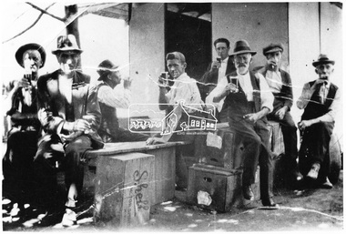 Photograph, Kinglake Hotel temporary Bar, 3 March 1926
