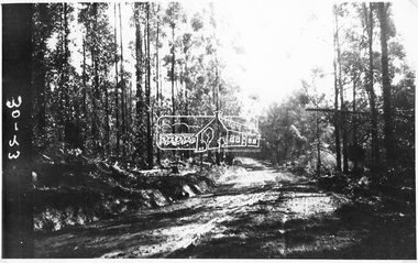 Photograph, Kinglake Road, 13 April 1905