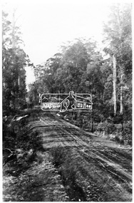 Photograph, The new Glenburn Road, Kinglake