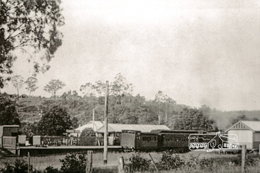 Photograph, Diamond Creek Railway Station, c.1925, 1925c