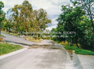 Photograph, Doug Orford, Warringah Crescent, Eltham, near Ramptons Road, 1991, 1991
