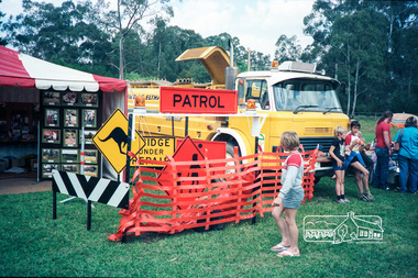 Photograph, Shire of Eltham display at the 1987 Eltham Community Festival, 7 November 1987, 7 November 1987