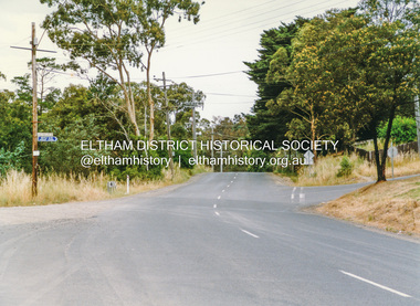 Photograph, Doug Orford, Kangaroo Ground - Wattle Glen Road, Wattle Glen, near Reynolds Road, 1991, 1991