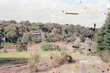Photograph, Looking down Parsons Road to Main Road, Eltham, c.1987